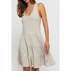 Sol Angeles Rainbow Coastal Tier Tank Dress Sz. M